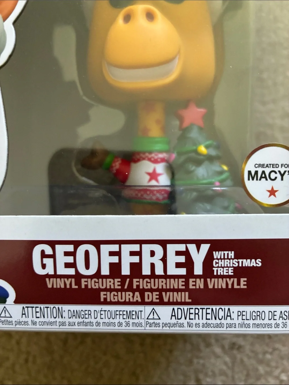 2024 Funko Pop! Ad Icons - Toys R Us Geoffrey With Christmas Tree Vinyl Figure - Picture 4 of 9
